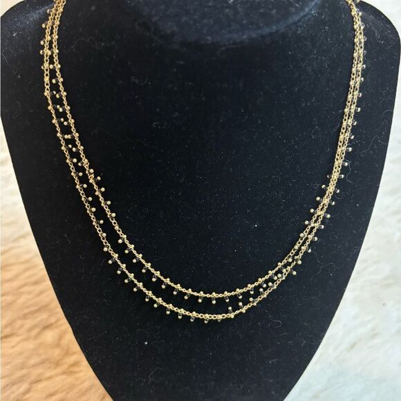 Madewell Gold Beaded Necklace - Picture 5 of 5